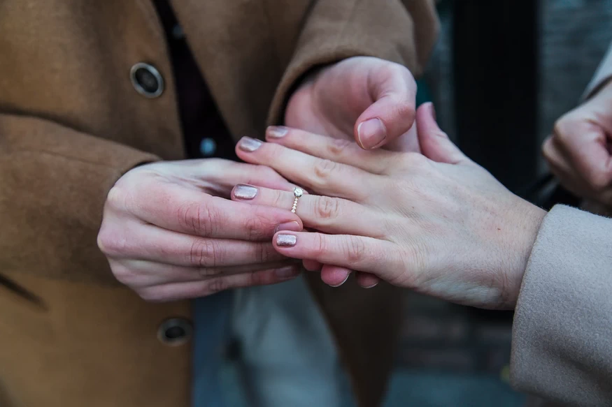 Proposal photography at Covent Garden