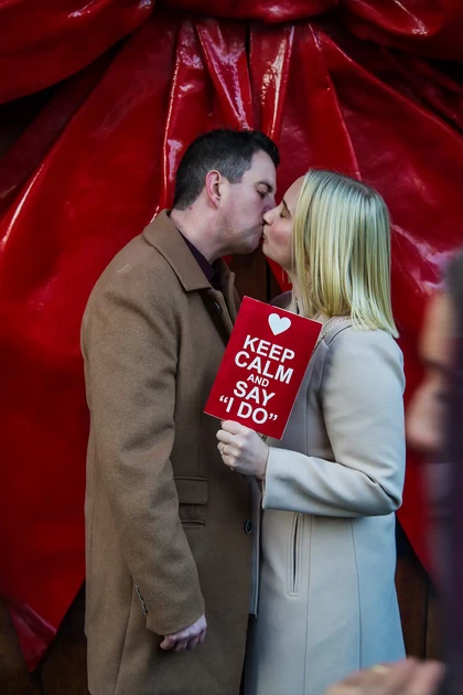 Proposal photography at Covent Garden