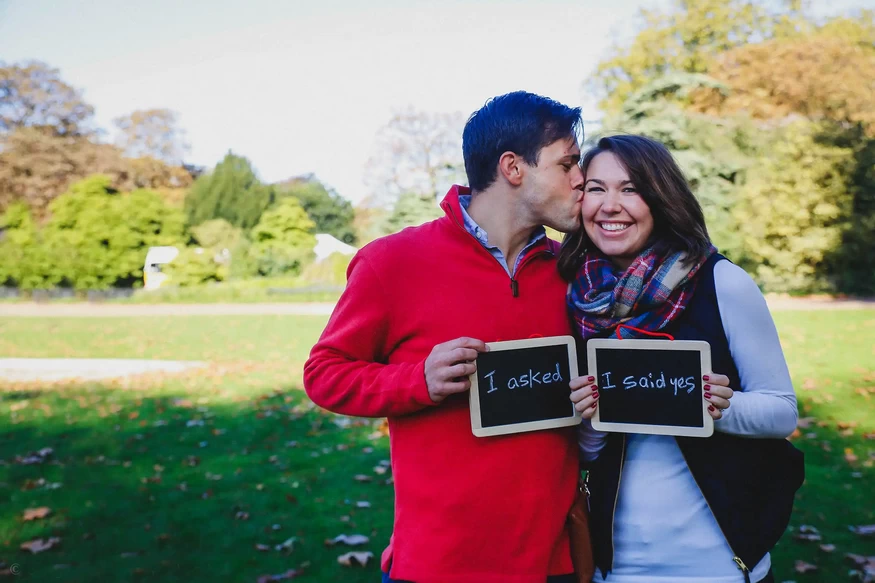 Proposal photography at Royal Albert Hall