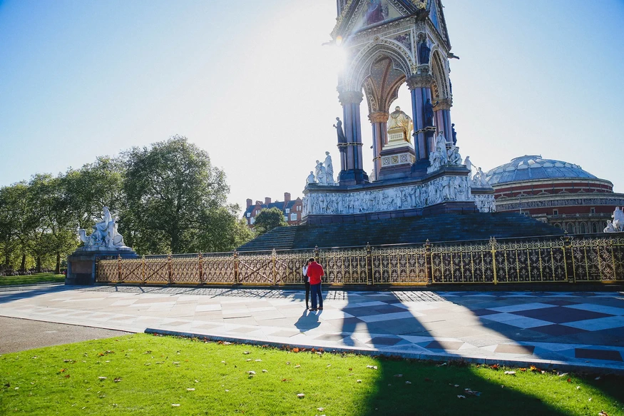 Proposal photography at Royal Albert Hall