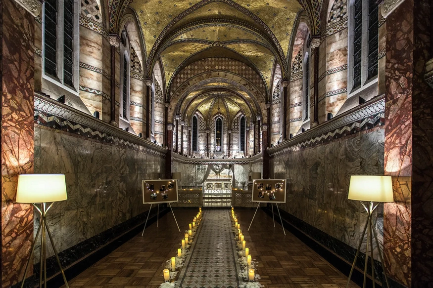 Proposal photography at The Fitzrovia Chapel