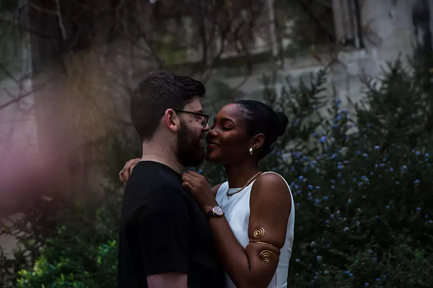 Proposal photography at St Dunstan in the East