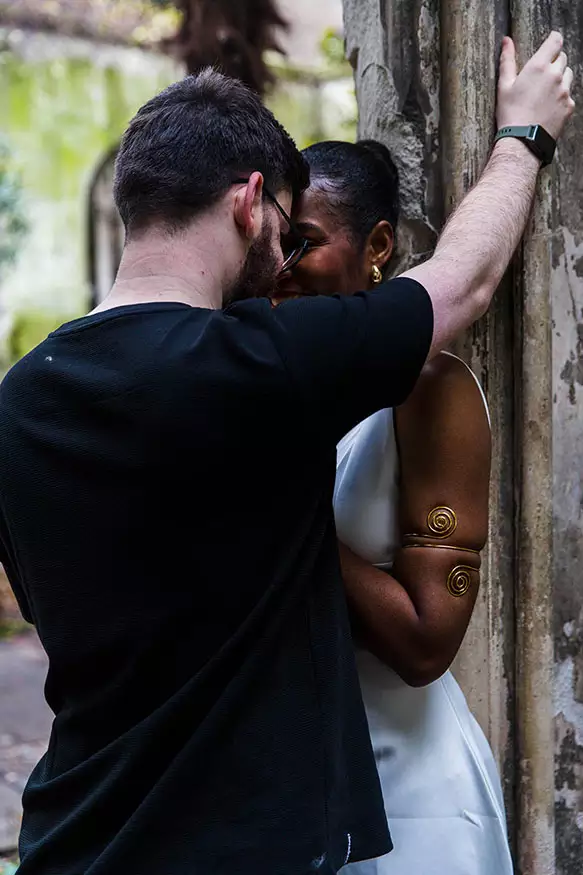 Proposal photography at St Dunstan in the East