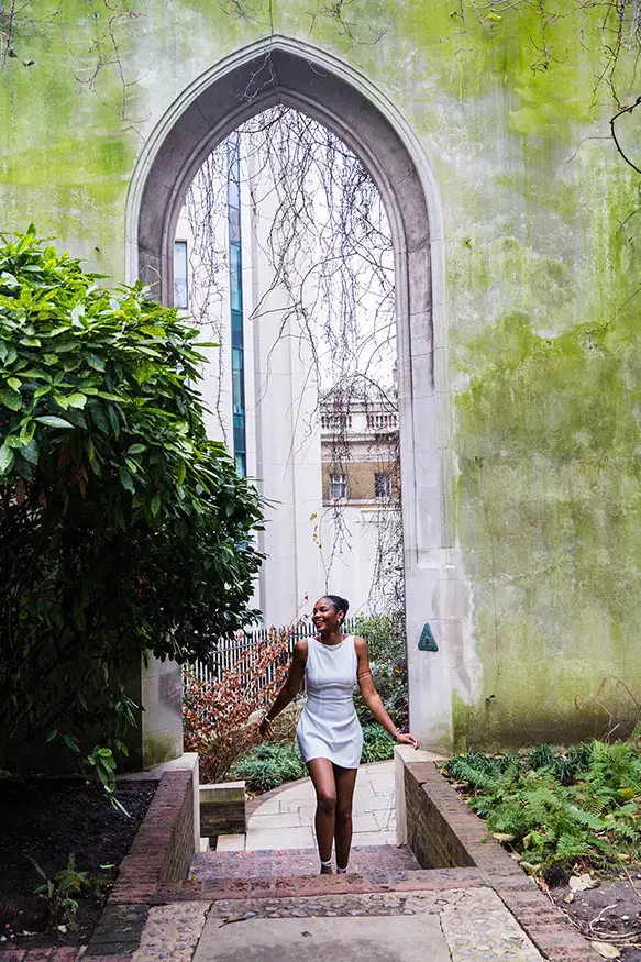 Proposal photography at St Dunstan in the East